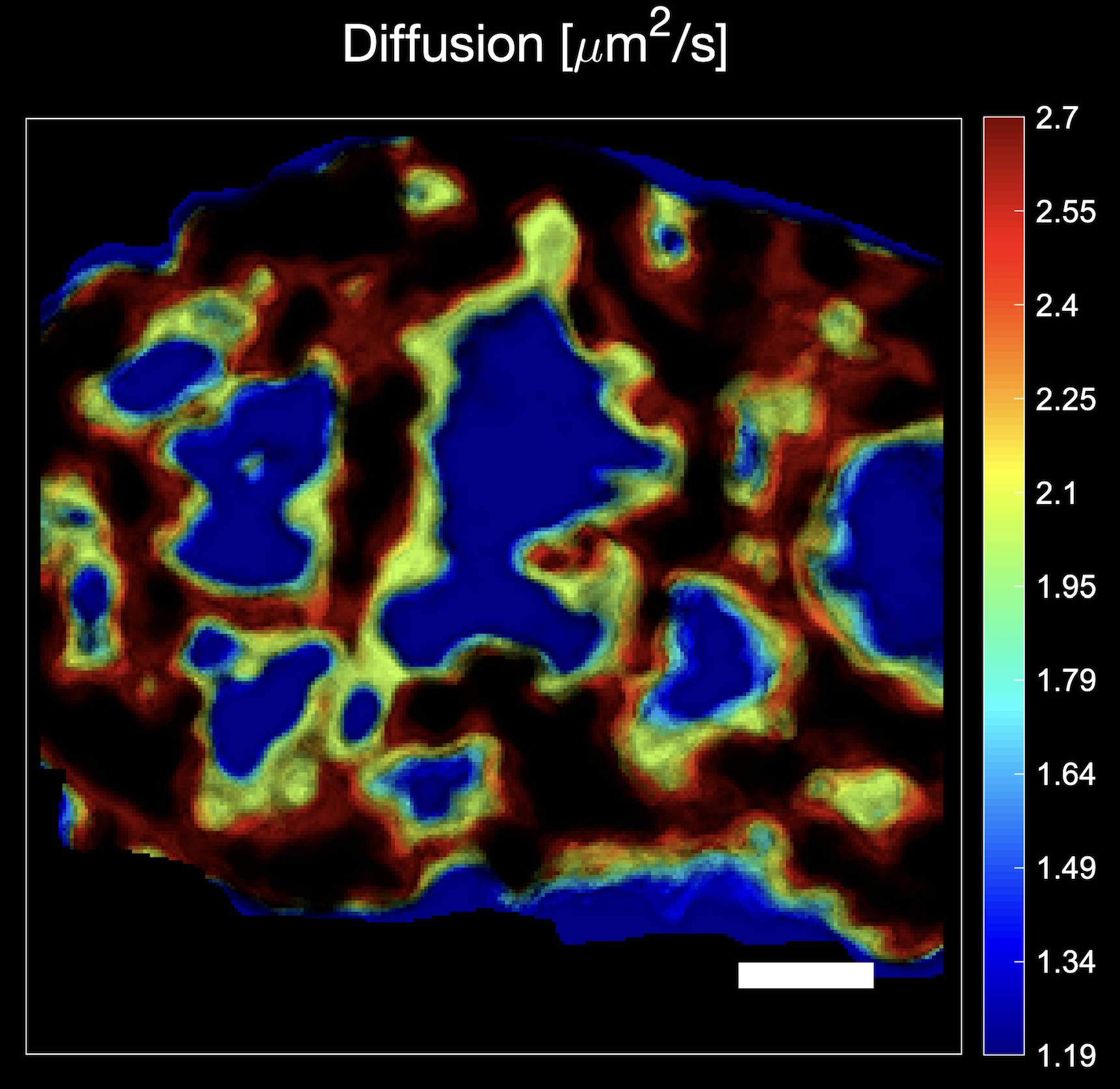 Confocale Heatmap Biomoleculen In Celkern